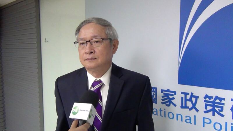 前国民党立法委员林郁方。(资料图/RFA)