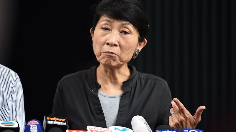 香港民主派议员毛孟静(法新社)