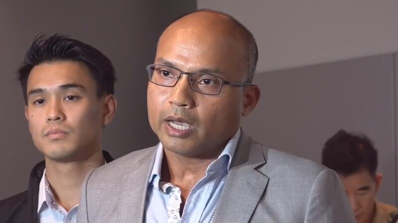 香港网络安全及科技罪案调查科警司莫俊杰。(视频截图)