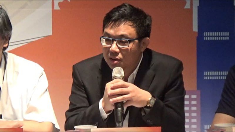 香港民主党立法会议员涂谨申(RFA资料照)