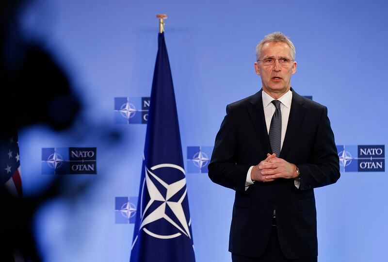 北约秘书长斯托尔滕贝格（Jens Stoltenberg）。（美联社）