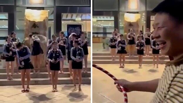 Video of Lao women used in human ring-toss game raises ire