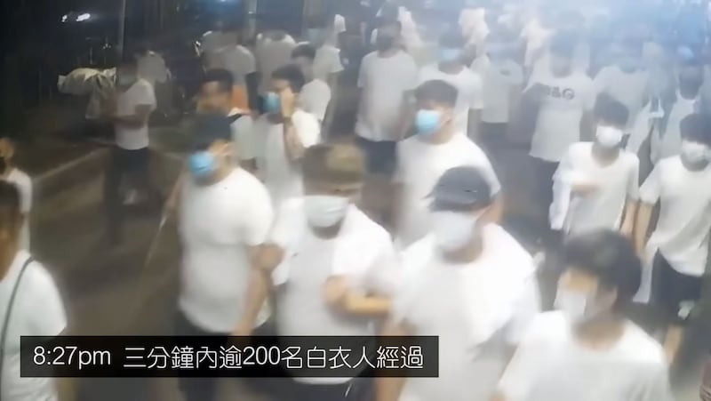 721袭击事件三周年。香港独立记者坚持制作《7.21未完的案》。(视频截图)