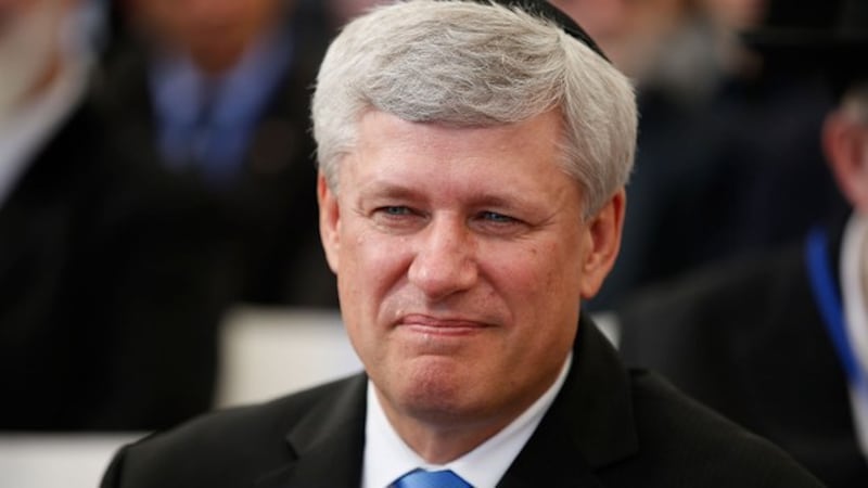 加拿大前总理哈珀(Stephen Harper)（法新社）