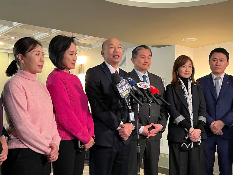 韩国瑜在典礼后向媒体表示,台湾观礼团的成功参与进一步彰显台美伙伴关系的重要性。