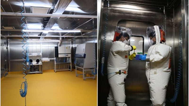 武汉四级实验室。（Public Domain）