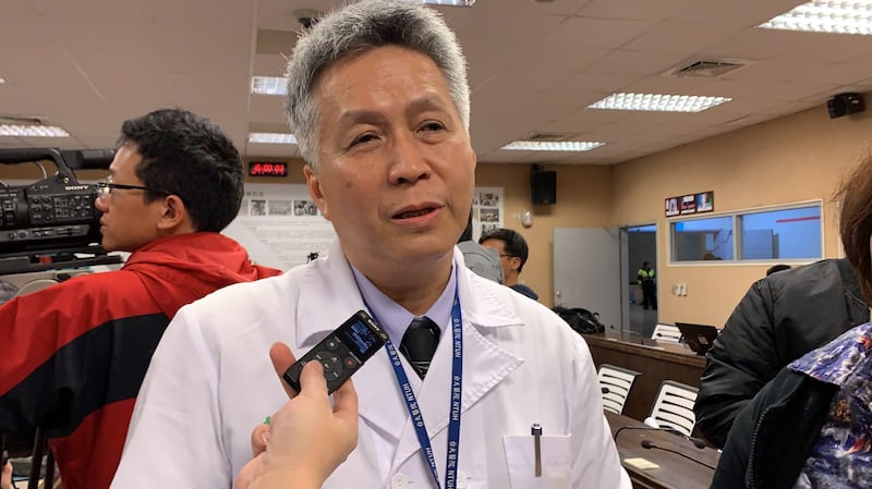 台大医院环境职业医学部主任苏大成。（记者夏小华摄）