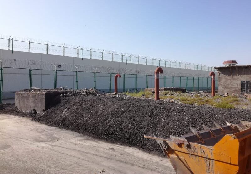 疏勒县女子监狱外墙。(志愿者独家提供)