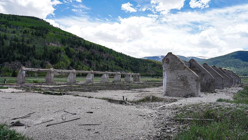 Only the remains of a few bunkers remain of Camp Hale.