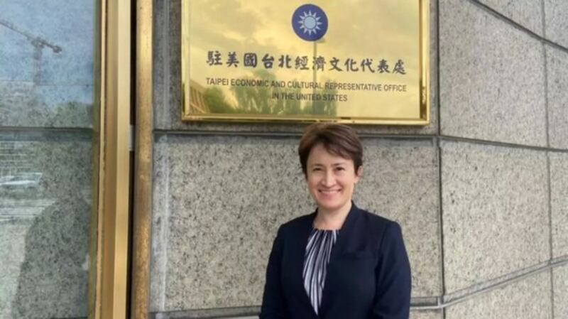 台湾驻美国代表萧美琴(台湾外交部资料图)