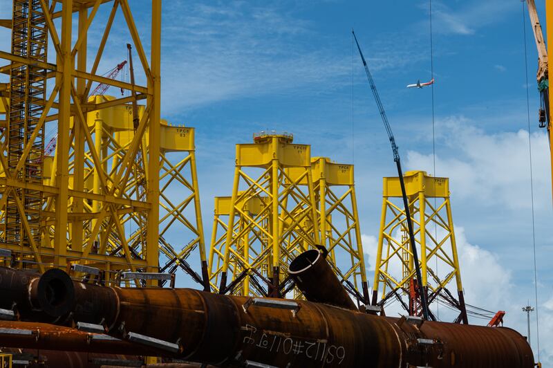 世紀風電
台北港
水下基礎設施