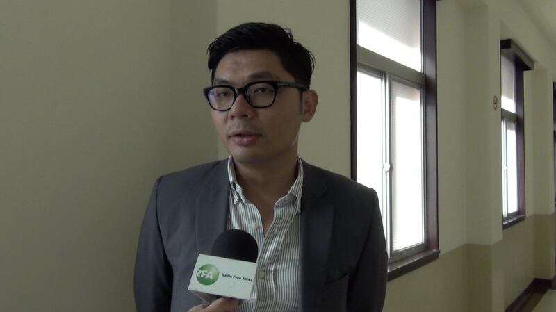 国民党籍立法委员许毓仁（RFA资料图）