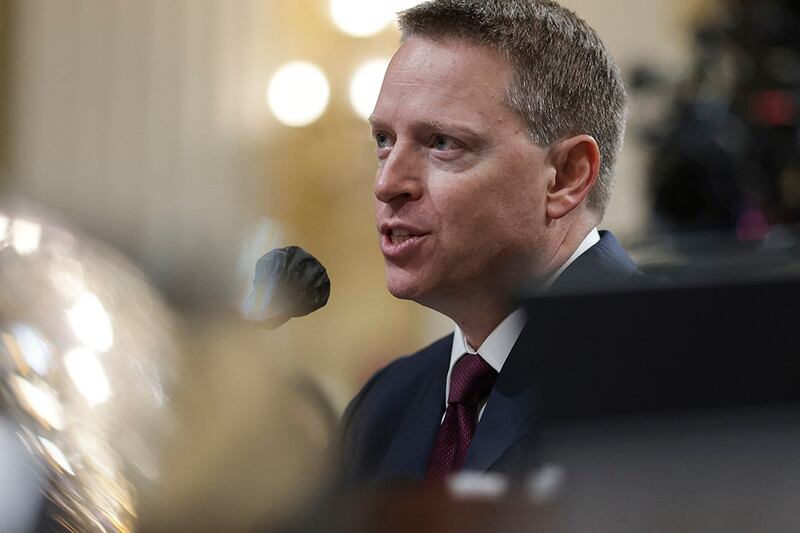 美国前副国家安全顾问博明（Matthew Pottinger）(法新社图片)