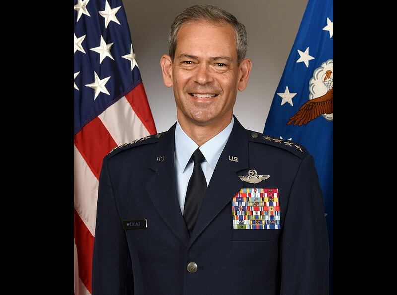 美国太平洋空军最高指挥官维斯巴赫将军(Gen. Kenneth Wilsbach)3月14日向中国提出警告,他说在俄罗斯入侵乌克兰之际,美国正在密切关注中国在台海任何举动。(维基百科截图)