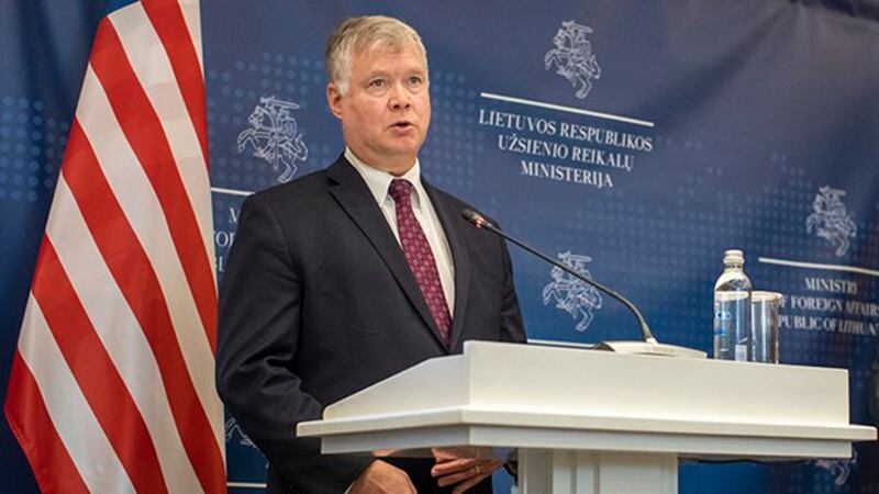 美国前副国务卿比根(Stephen Biegun)说，美国应该把政策重点放在系统性地建立对中国的威吓力。（美联社图片）