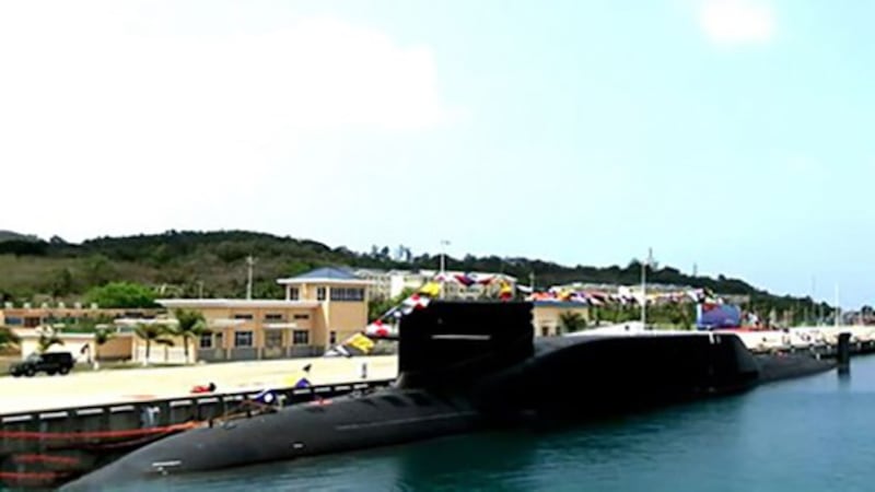 中国的新型核潜艇长征18号(视频截图)