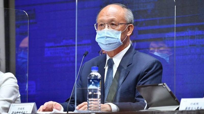 台湾政务委员邓振中。（行政院提供）