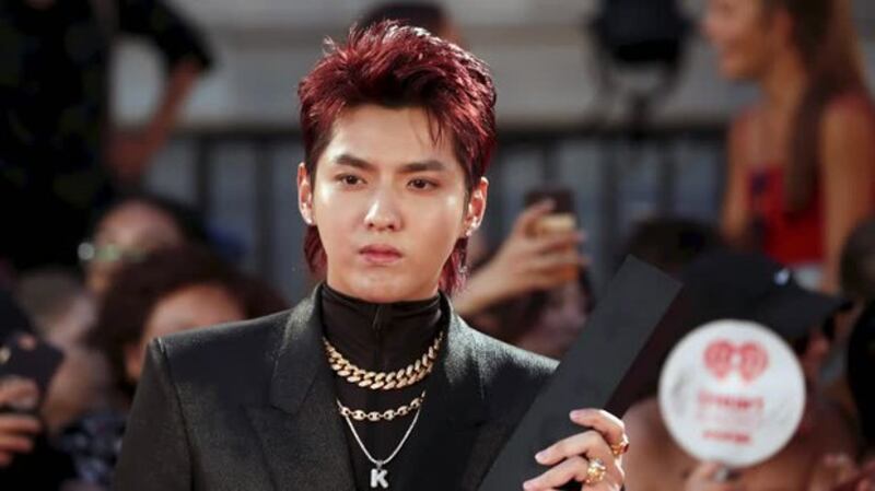 被中国国家广播电视总局列入劣迹艺人名单的吴亦凡(路透社视频截图)